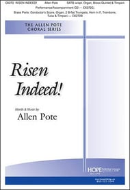 Risen Indeed! (Virtual Choir Resource Kit) SATB choral sheet music cover